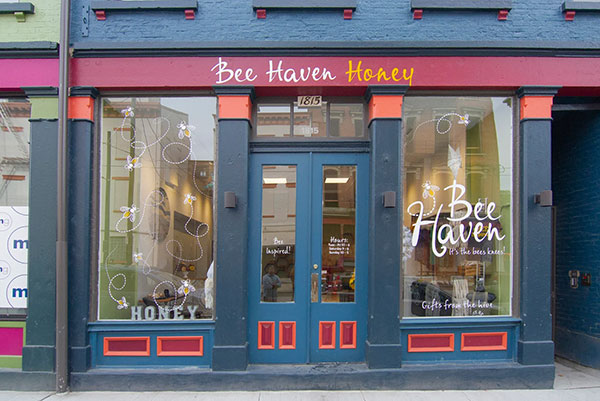Bee Haven's Elm Street Storefront