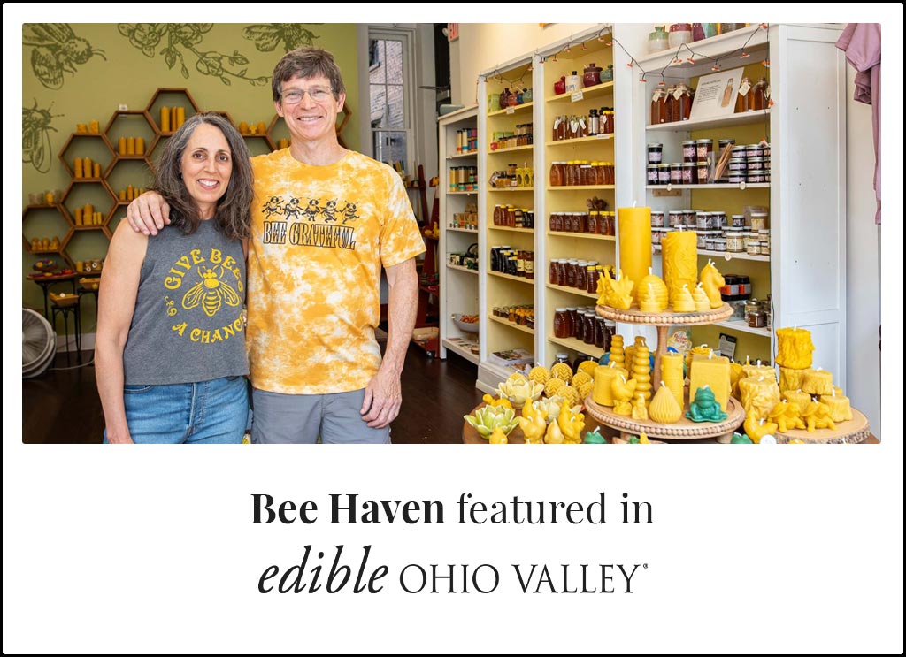Bee Haven featured in Edible Ohio Valley.